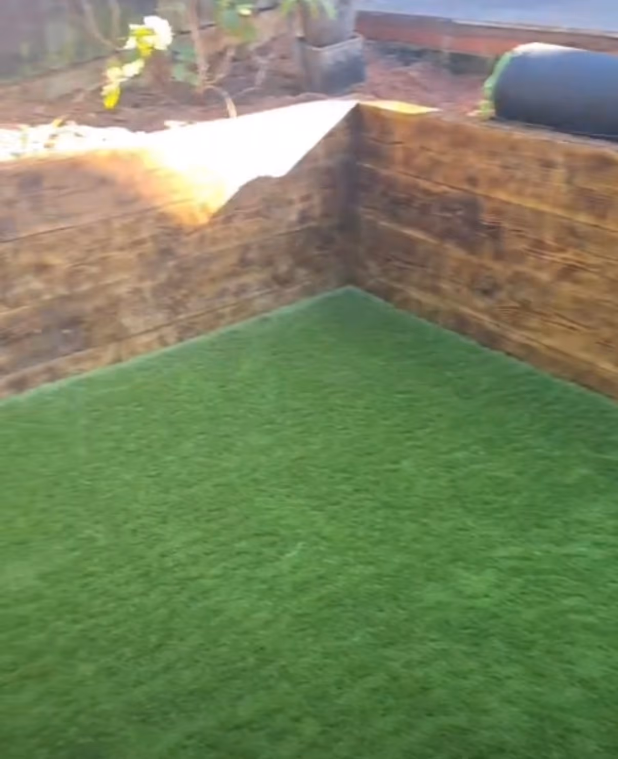 Artificial Grass in CV22: customer photo of the finished job