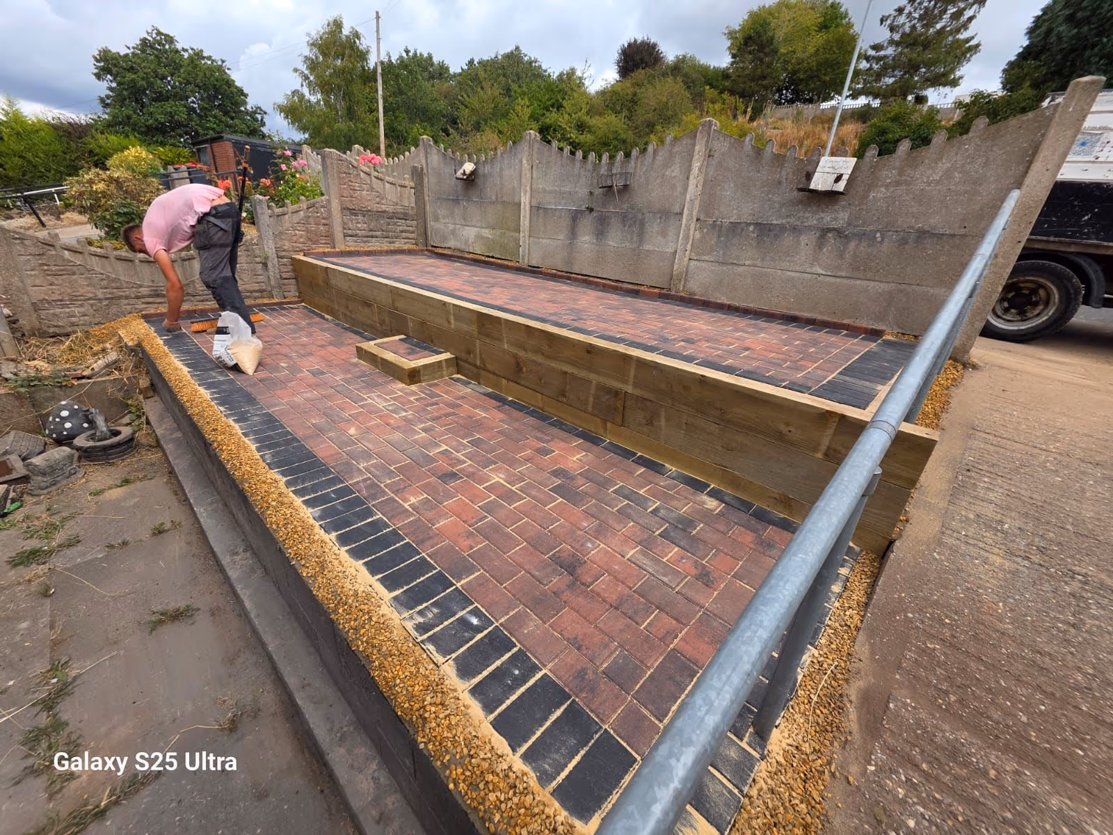 Block Paving in NG17: customer photo of the finished job