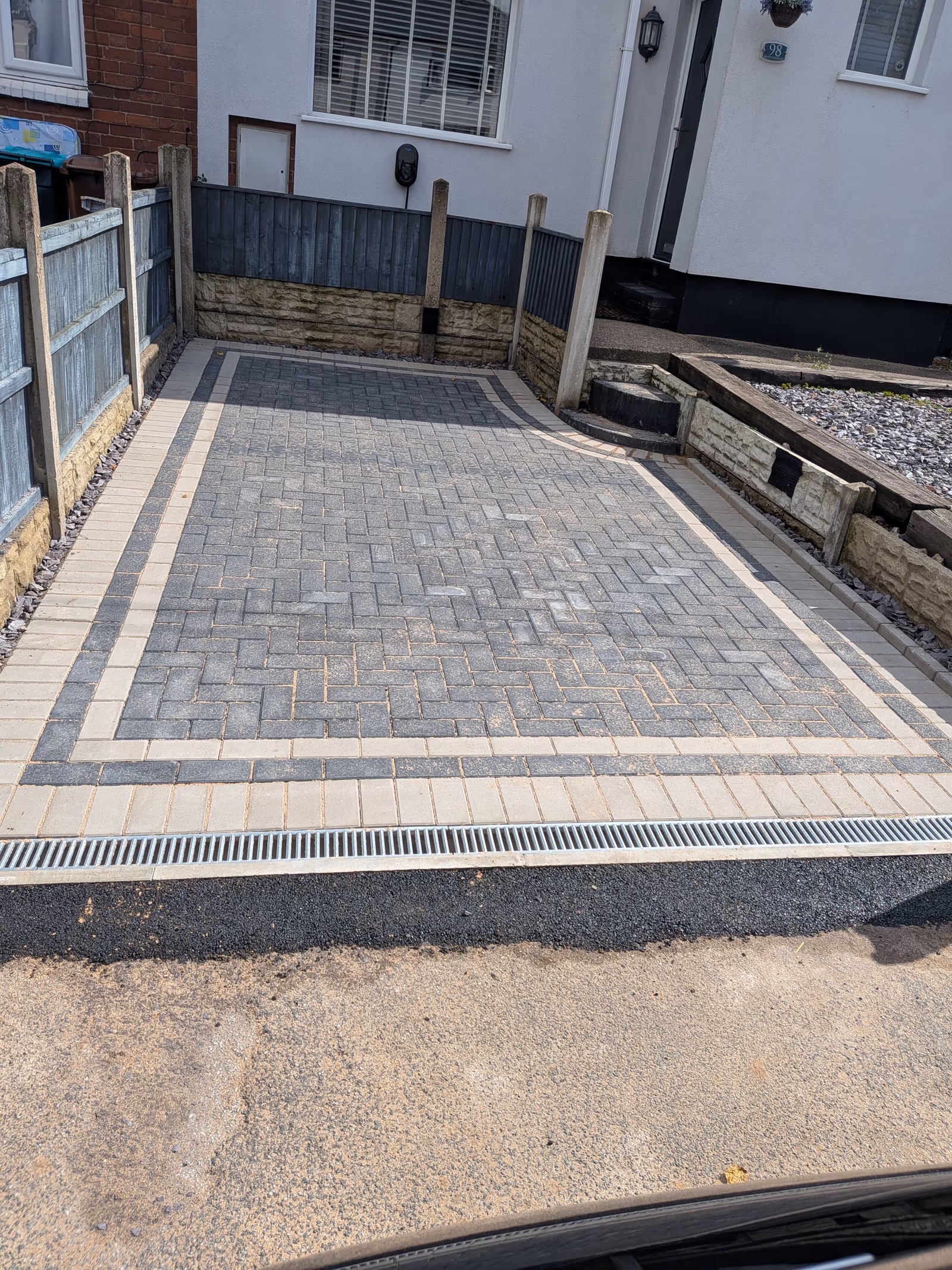Block Paving in NG19: customer photo of the finished job